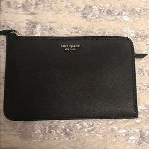 Kate Spade Black Wristlet